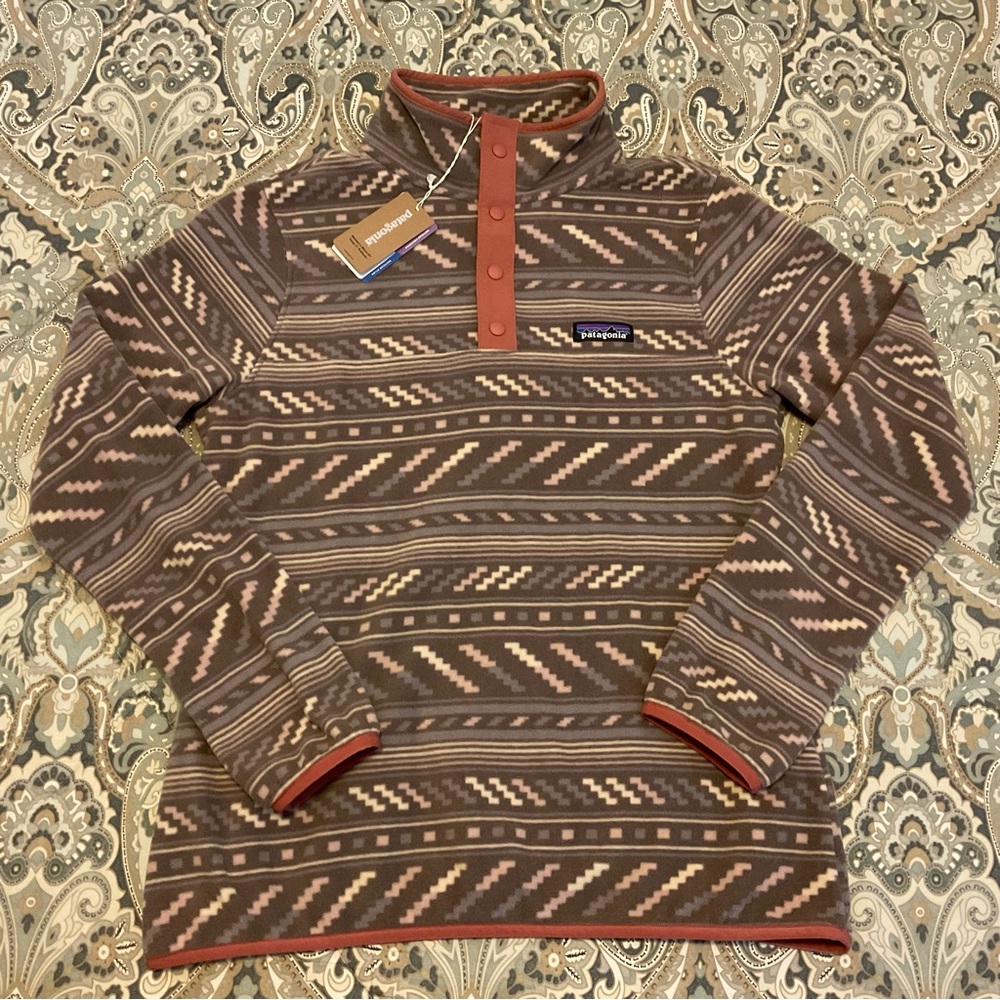 NWT Patagonia Micro D Snap T Pullover Women’s Sz Small